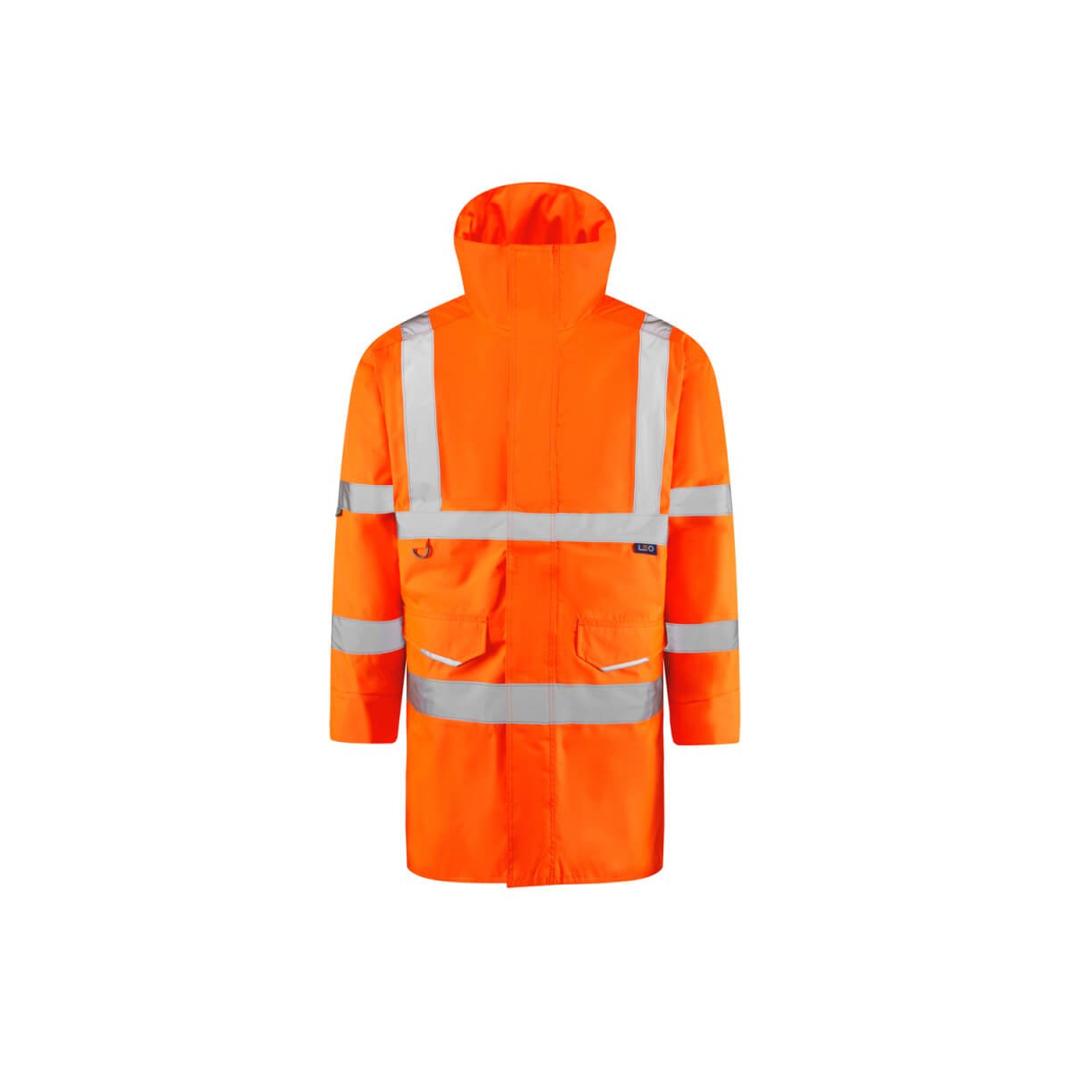 Leo Workwear A01 TAWSTOCK Leo EcoViz 4K Baffle Lined Anorak